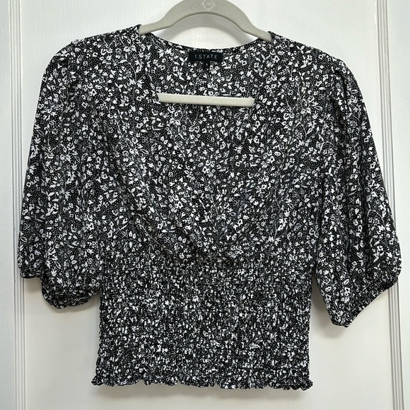 1 State smocked top Small - Picture 1 of 3